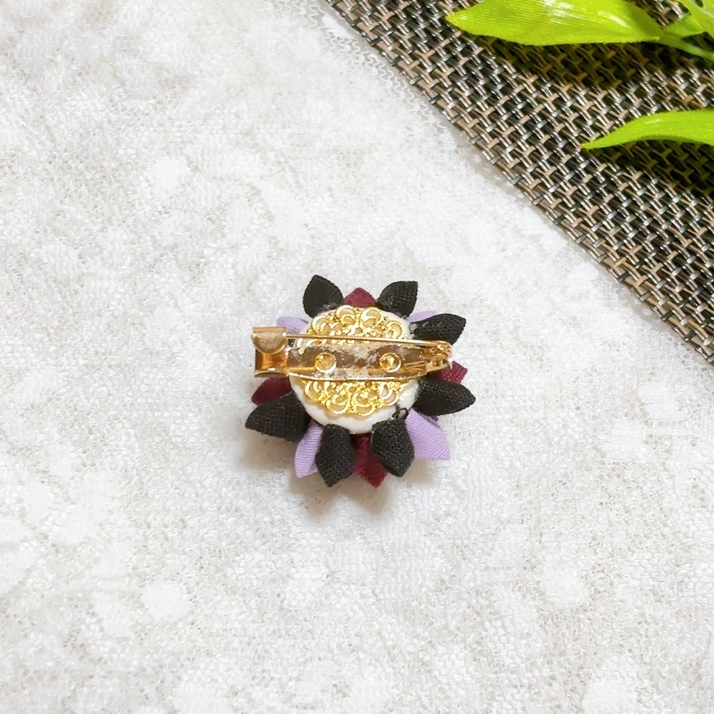 【薬屋のひとりごと】つまみ細工*ブローチ