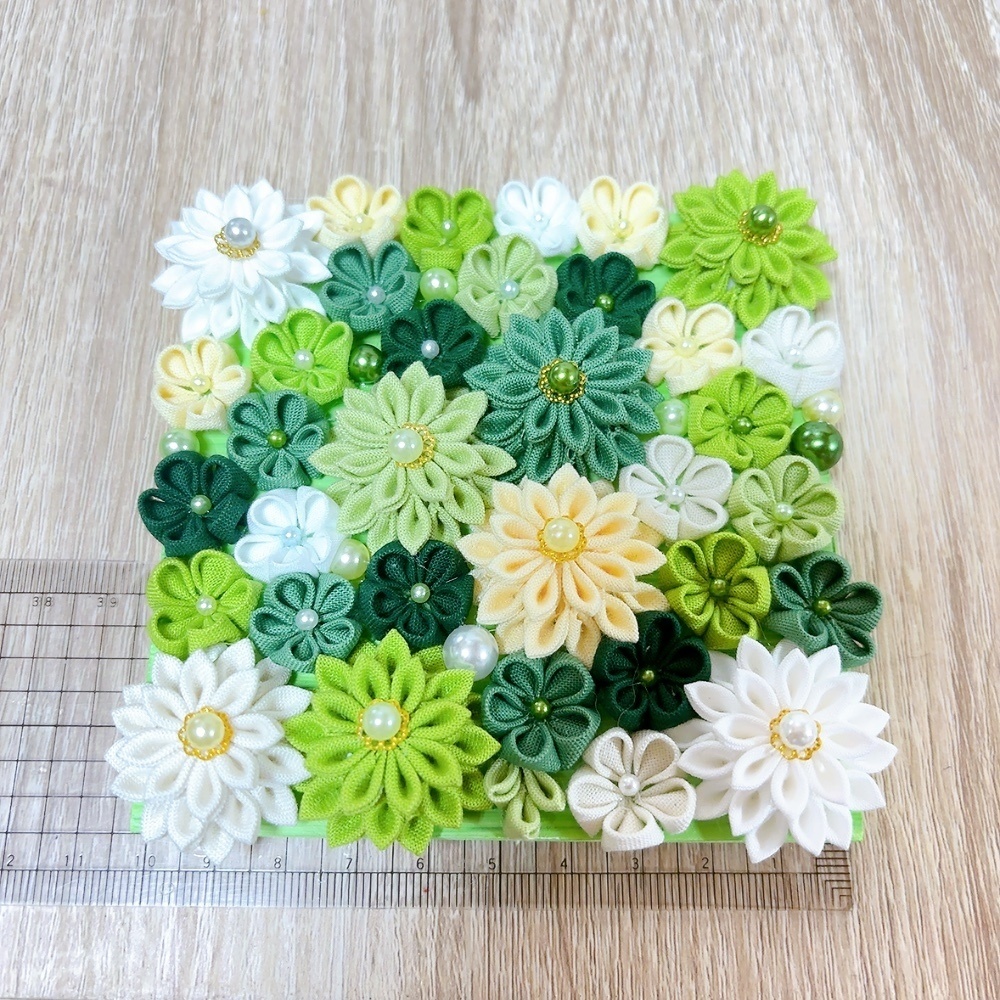 つまみ細工 アートパネル ウェルカムボード 壁飾り 推し活