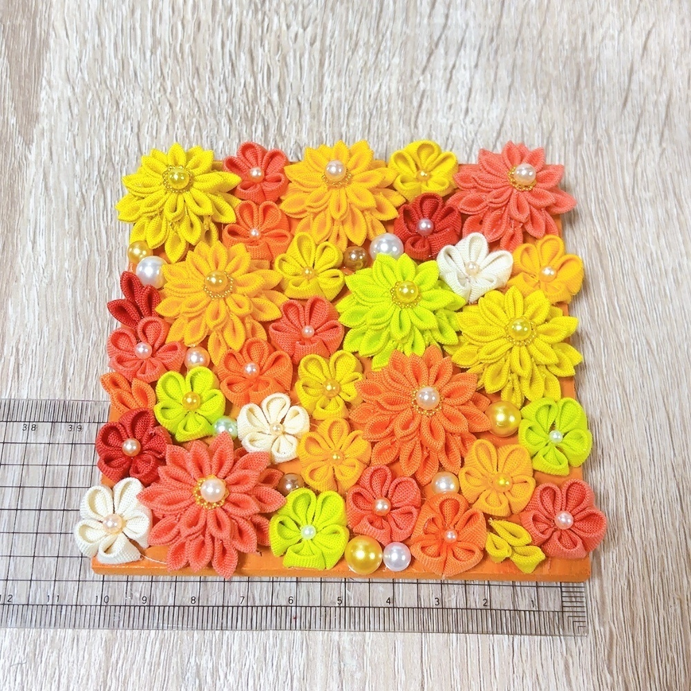 つまみ細工 アートパネル ウェルカムボード 壁飾り 推し活