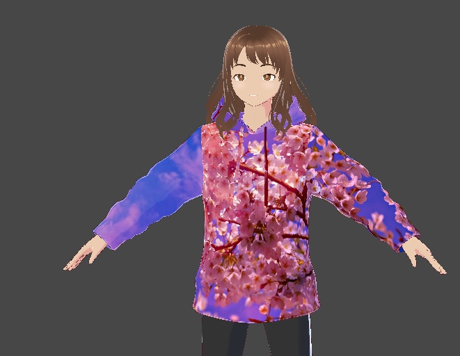 Cherry blossom jacket