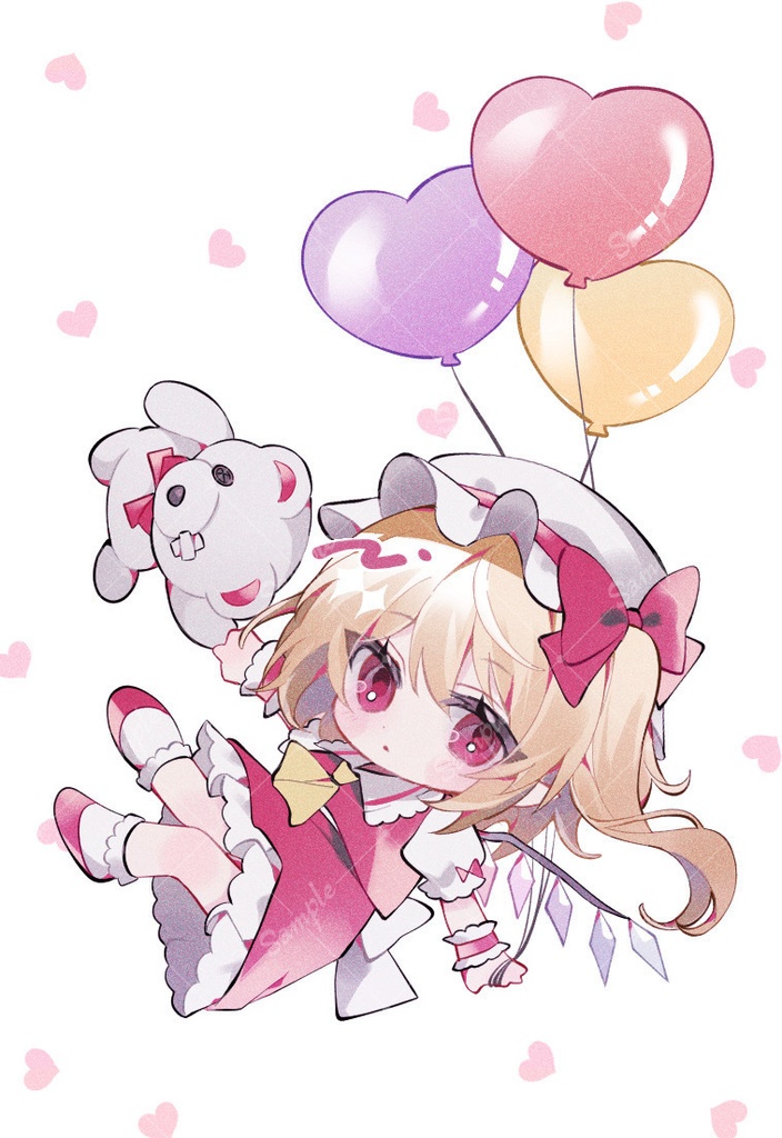 ぷかぷかフランちゃんアクリルキーホルダー