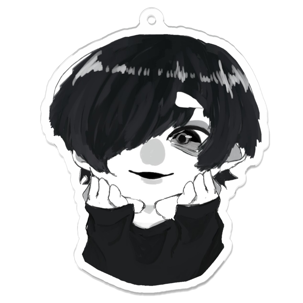 ミニいずみ先生 アクリルキーホルダー(中) 通常サイズ