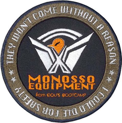 MONOSSO EQUIPMENT from DOLF'S BOOTCAMP ワッペン