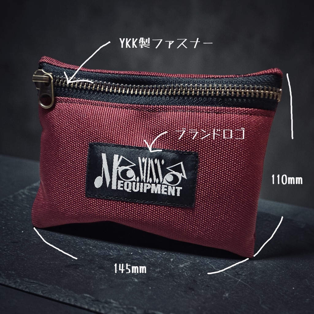 MONOSSO EQUIPMENT(モノッソ イクイップメント) 財布 ”YOJIGEN WALLET”
