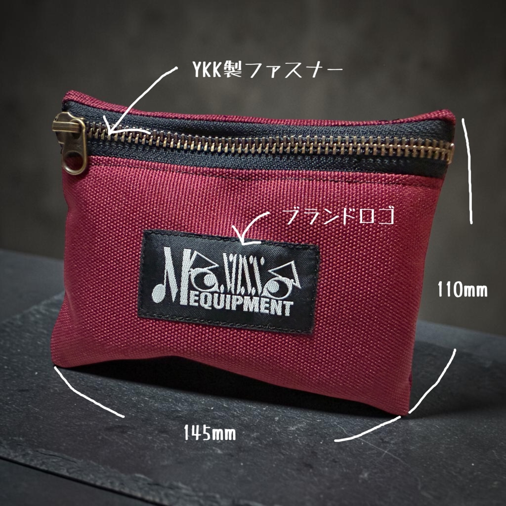 MONOSSO EQUIPMENT(モノッソ イクイップメント) 財布 ”YOJIGEN WALLET”