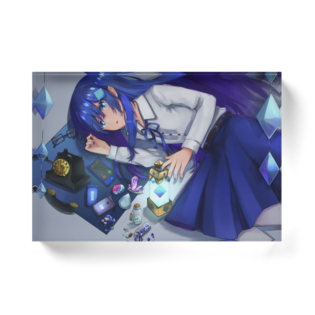 Telephone アクリルブロック - 148x100mm