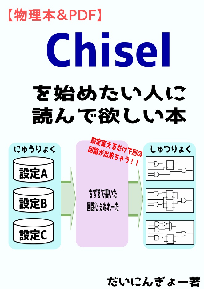 【物理本＆PDF】Chiselを始めたい人に読んでほしい本