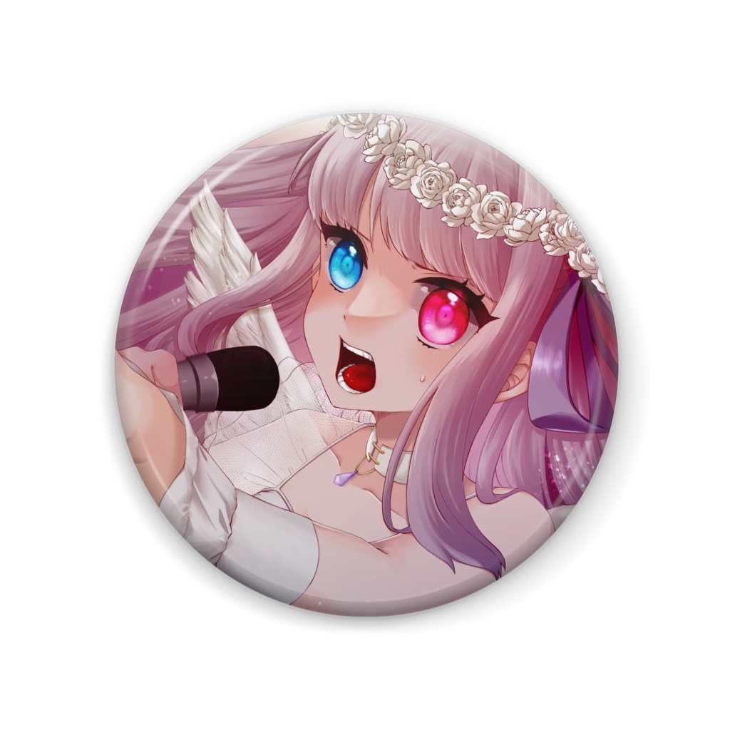 【期間限定✿歌ってみた公開記念】丸 / 缶バッジ