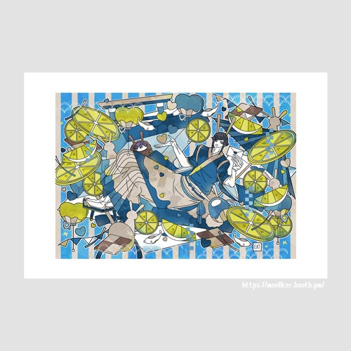 ◇ポストカードセット(十四日の猪口屋)