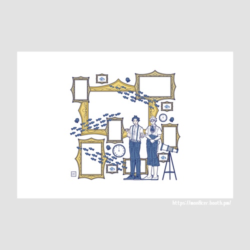 ▼アクリルキーホルダー（水天の美術館）