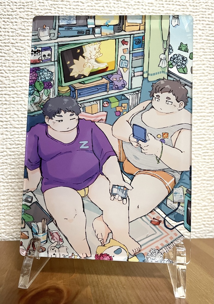 アクリルボード【あじさいと君の隣】