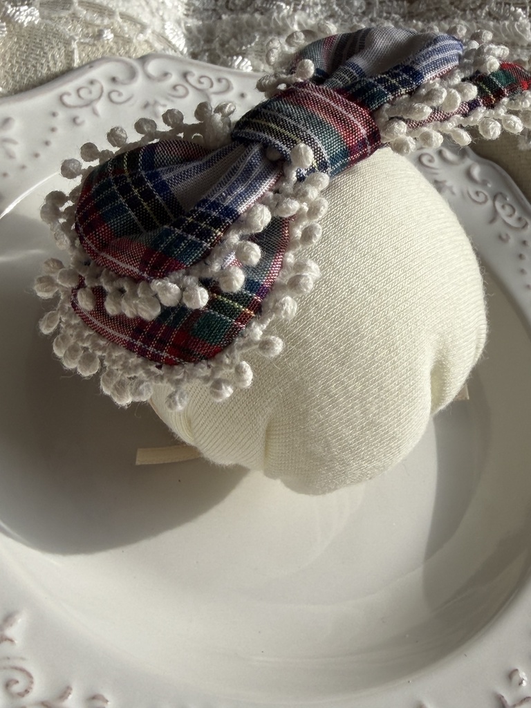 ヘッドドレス リボン レトロ風