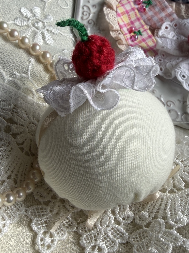 ぬいぐるみ スタイ&ヘッドピース レトロ風