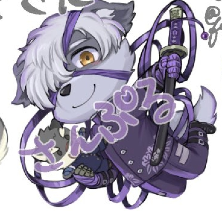 【単品】つながる八犬士アクキー　ヨシトウ