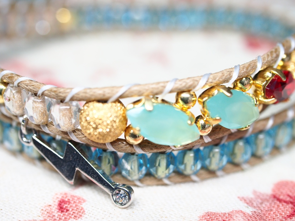 シン=キスク イメージ　2連ラップブレスレット