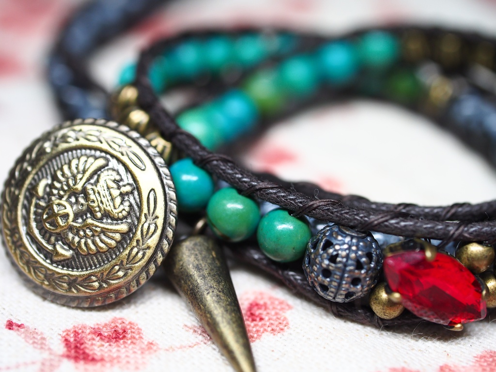 レイヴン イメージ　2連ラップブレスレット