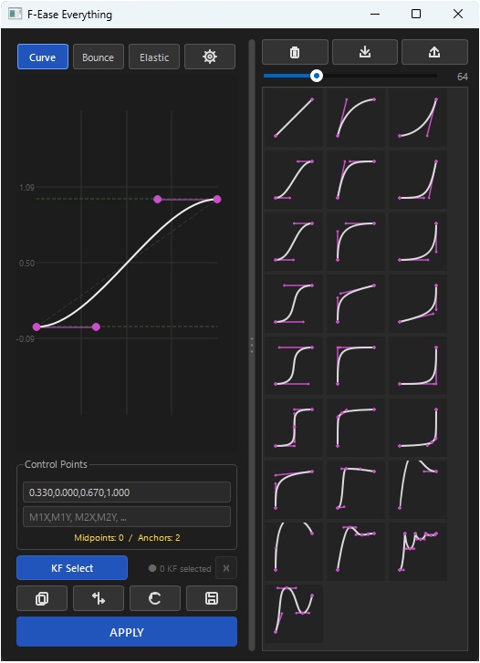 【DaVinci Resolve / Fusionスクリプト】F-Ease Everything