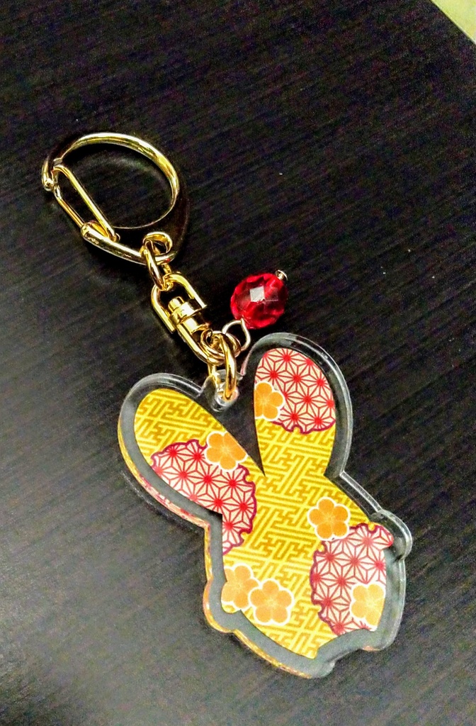 和柄カーくんアクキー