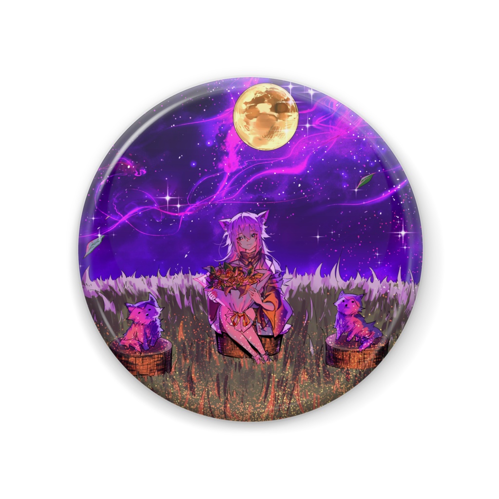 4周年記念缶バッジ