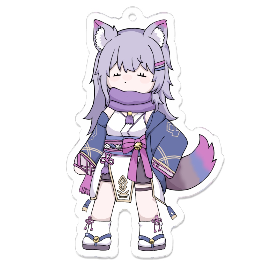 ゆる立ち長アクキー