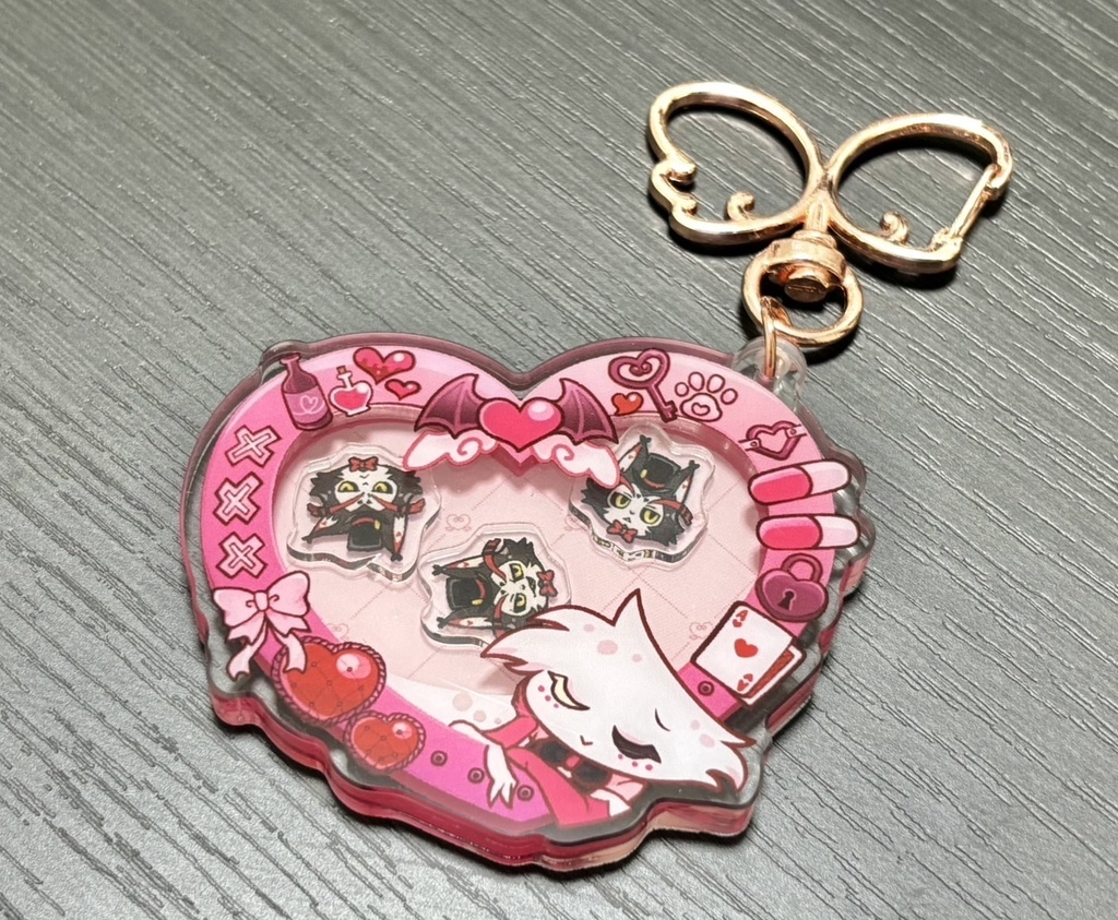 【委託】ハスエンシャカシャカアクキー