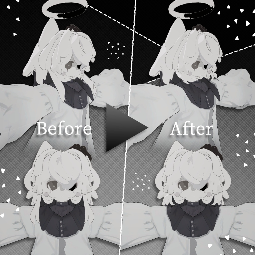 【チェニェ専用】横髪シェイプキー【free】