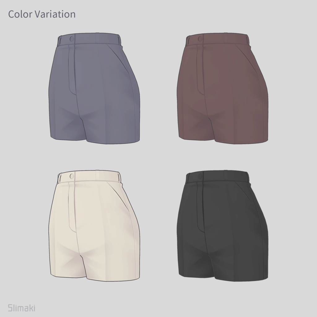 【衣装】プラチナ対応・半ズボン