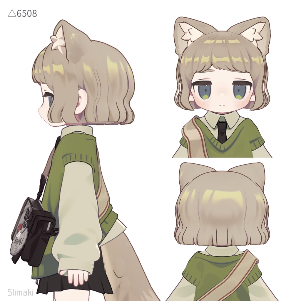 【VRC HAIR】Kipfel/Lapwing対応・ゆるふわショート Short Permed