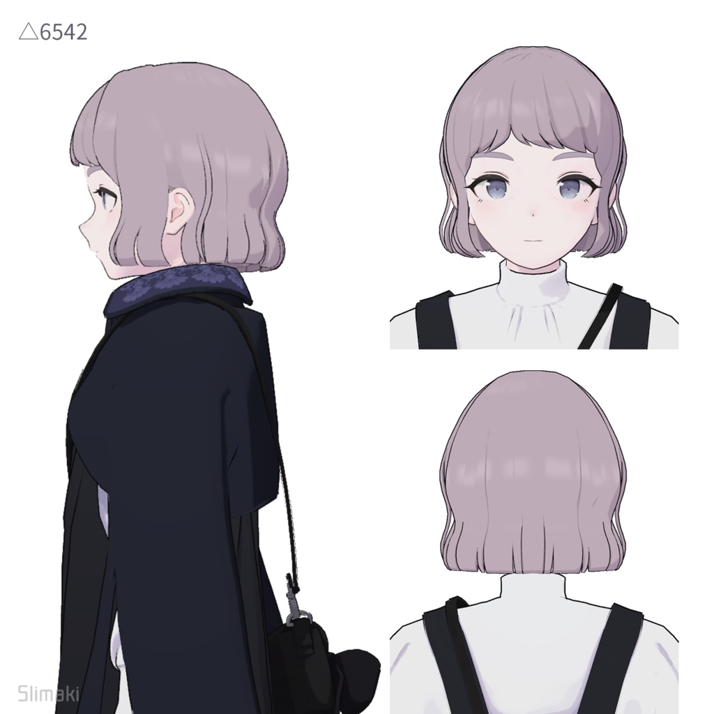 【VRC HAIR】Kipfel/Lapwing対応・ゆるふわショート Short Permed