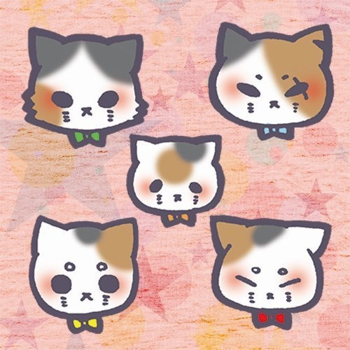 ｽﾃｯｶｰ 猫 三毛