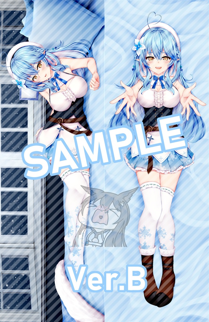 ホロライブ Yukihana Lamy / 雪花ラミィ 抱き枕カバー