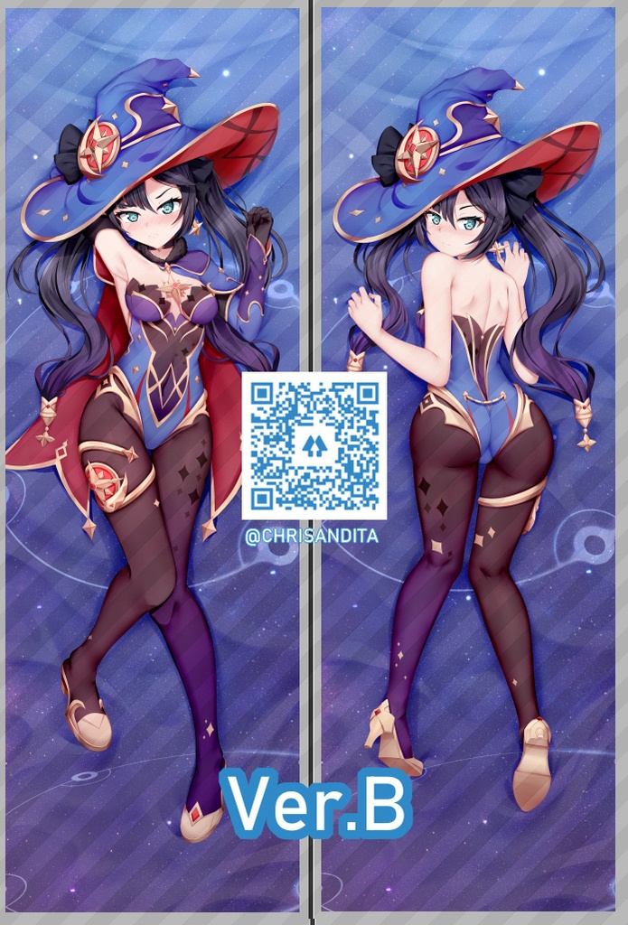 Dakimakura Mona - Genshin Impact / 抱き枕 莫娜 - 原神