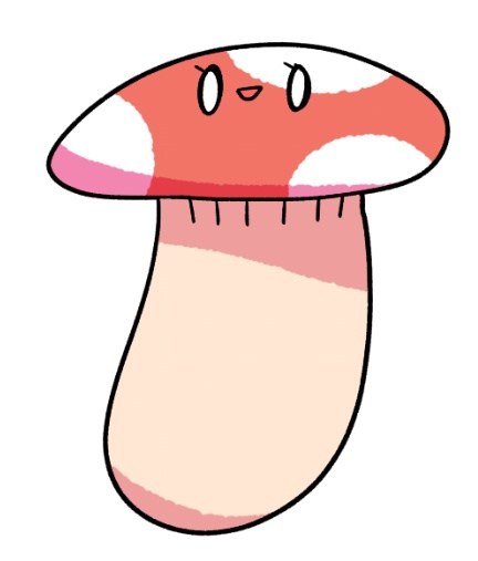 キノコのTシャツ