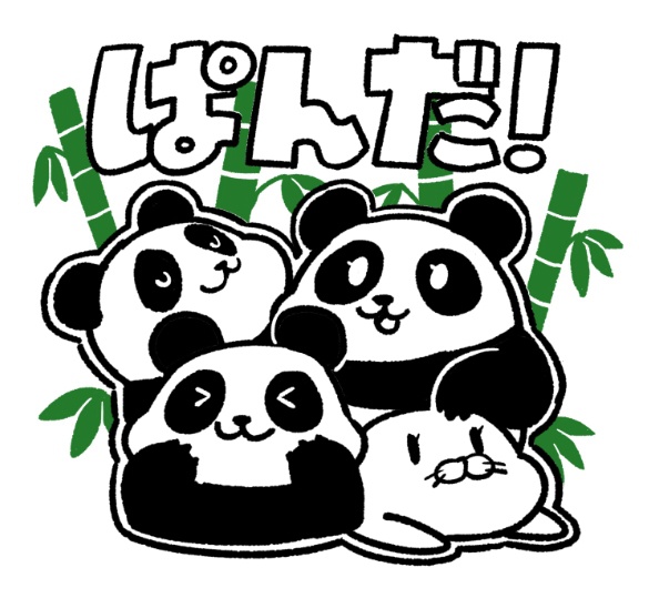 ぱんだのTシャツ