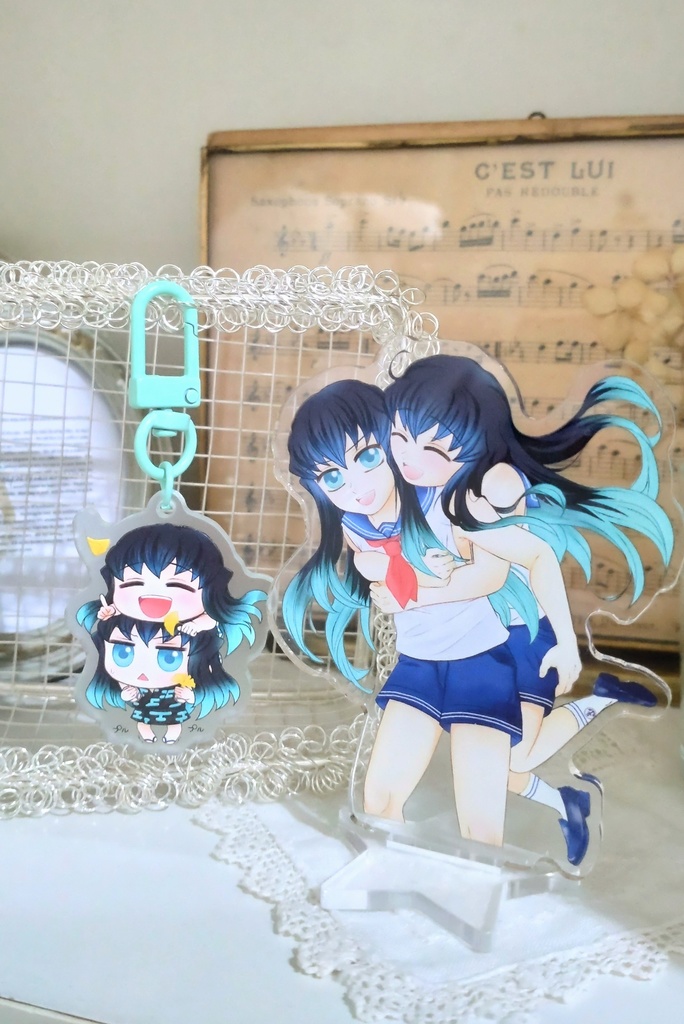 ゆうむいアクリルスタンド - kasumi-zakura - BOOTH