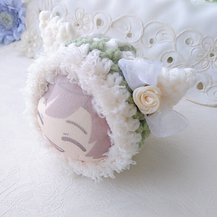 おまんじゅう着ぐるみ ミルクくすみ色