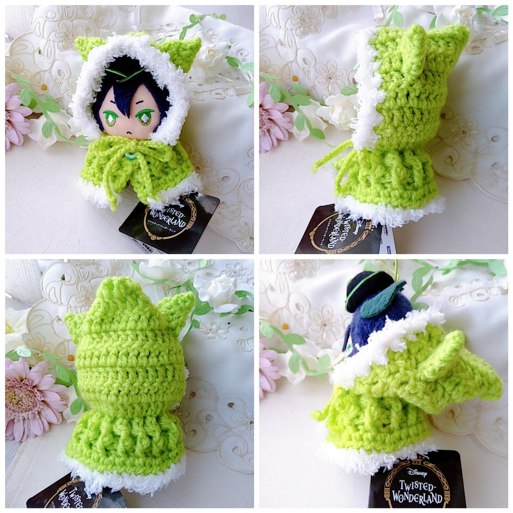 10センチ人形用着ぐるみポンチョ