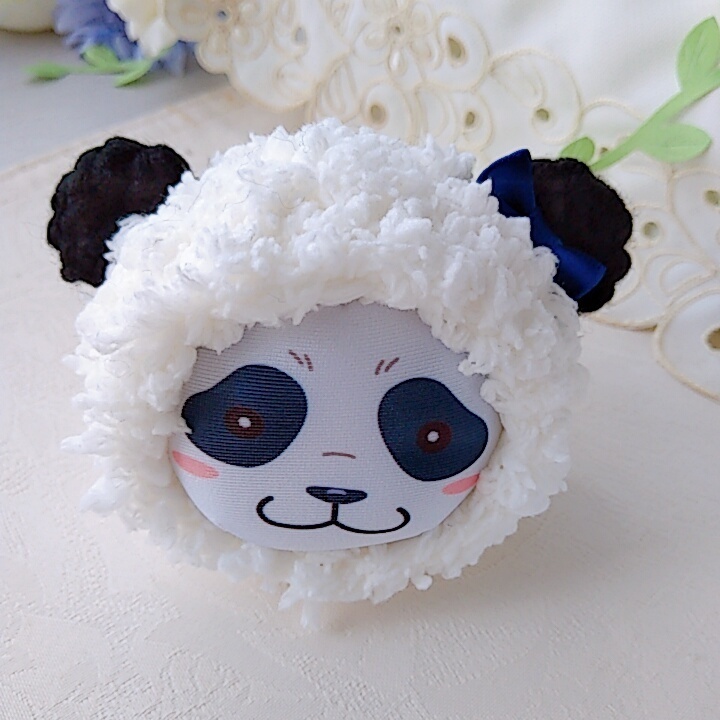 おまんじゅう着ぐるみ　パンダ耳