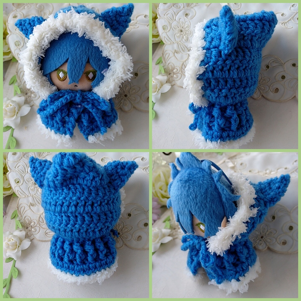 10センチぬい着ぐるみポンチョ NO2