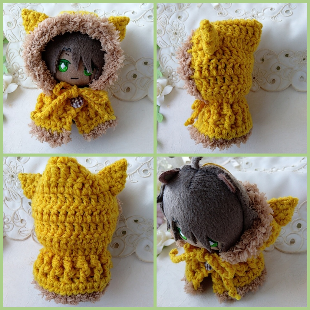 10センチぬい着ぐるみポンチョ NO2