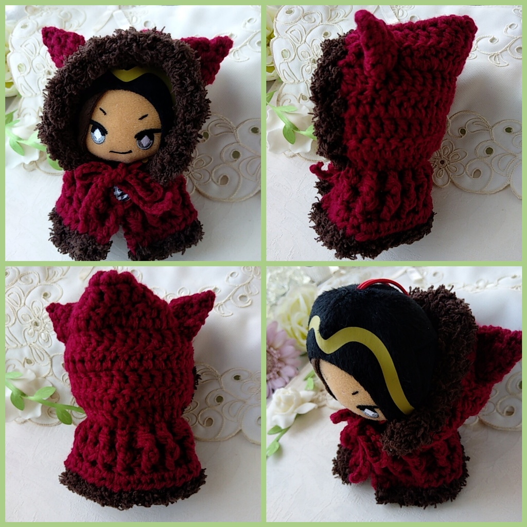 10センチぬい着ぐるみポンチョ NO2