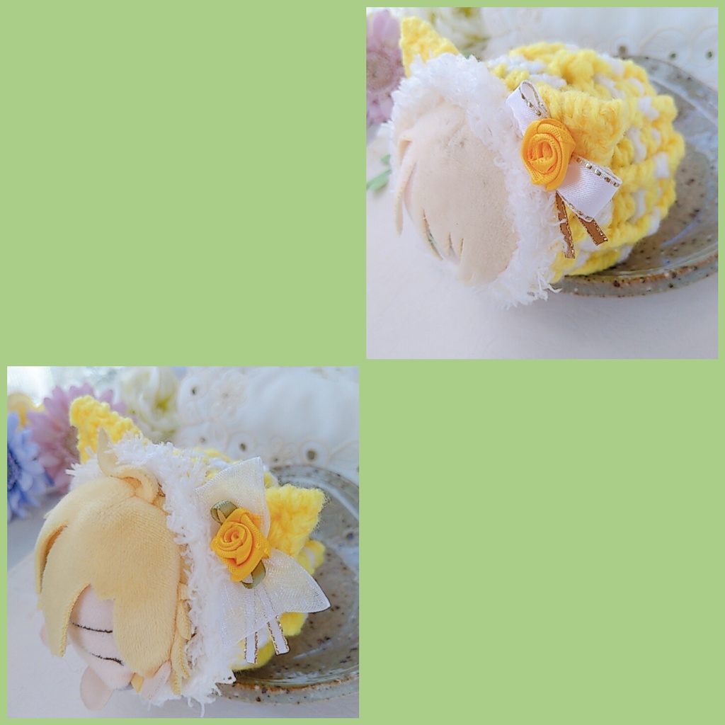 もちマス着ぐるみ　レモンイエロー