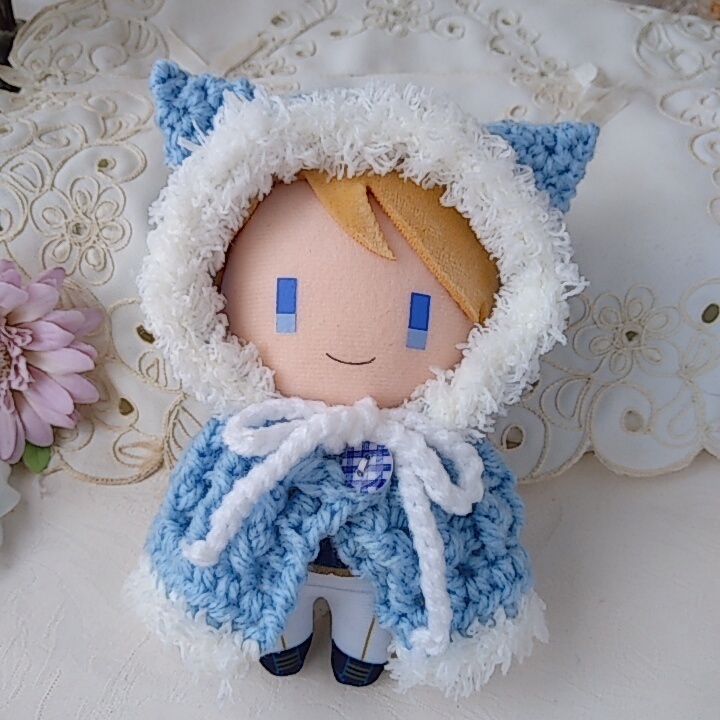 コスマス用着ぐるみポンチョ 水色