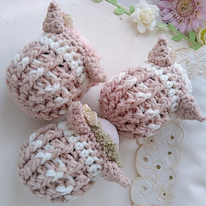 もちマス着ぐるみ ナチュラルレース