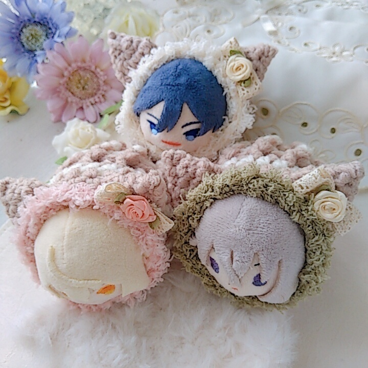 もちマス着ぐるみ ナチュラルレース