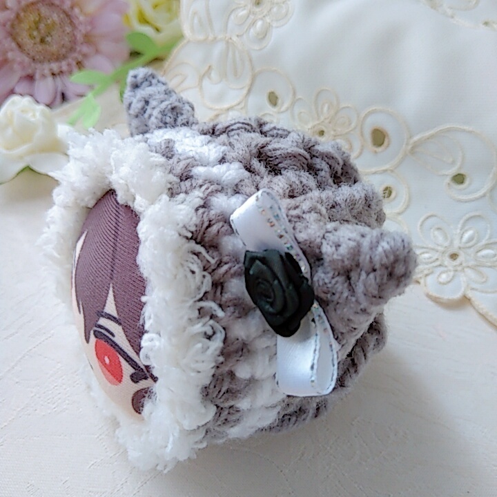 おまんじゅう着ぐるみ モノトーン