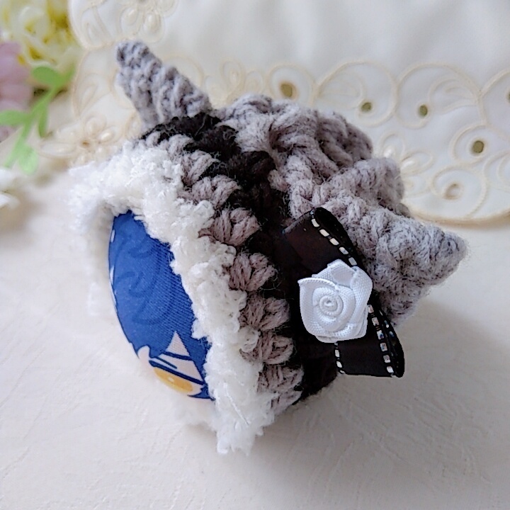 おまんじゅう着ぐるみ モノトーン