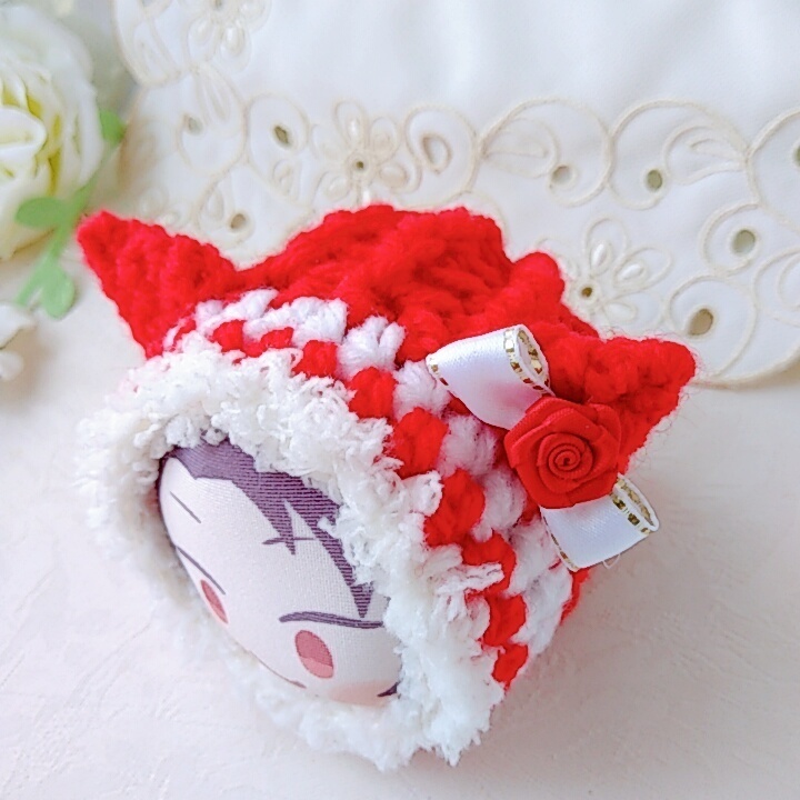 おまんじゅう着ぐるみ 白リボン 7color