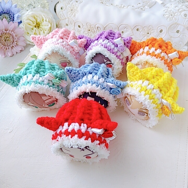 おまんじゅう着ぐるみ 白リボン 7color