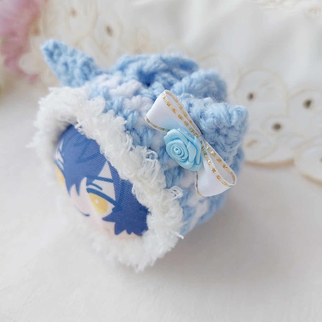 おまんじゅう着ぐるみ 白リボン 7color